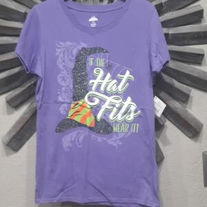 Purple Womens Halloween Shirt